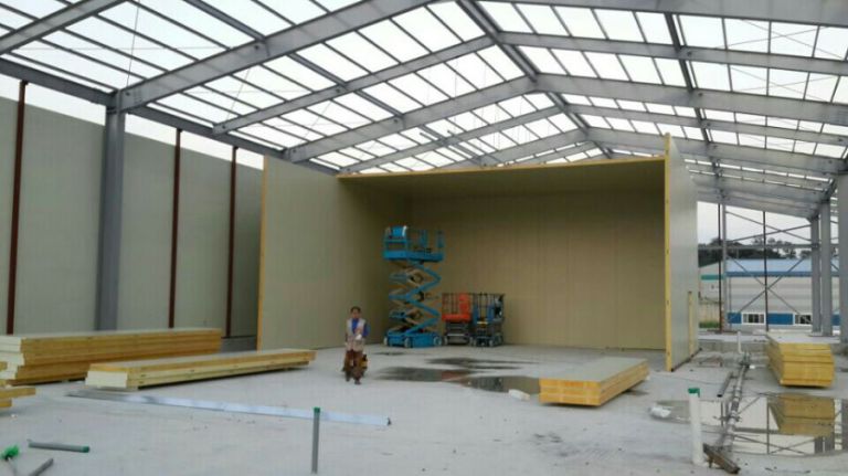 (주)지에프 - 철골 구조 작업