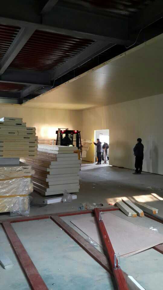 가락공판장물류센터 판넬작업