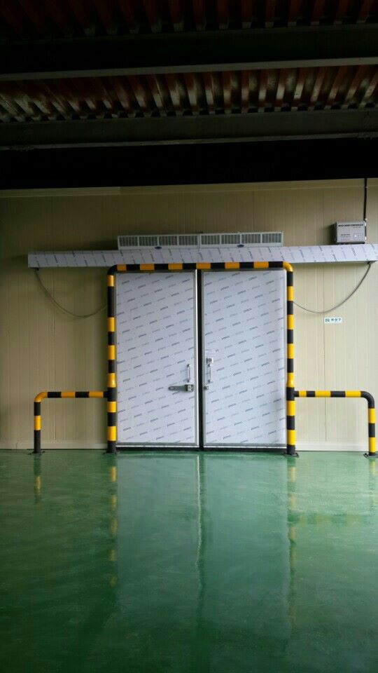 슬라이딩 도어 설치, 안전바 설치, 에어커튼 시공